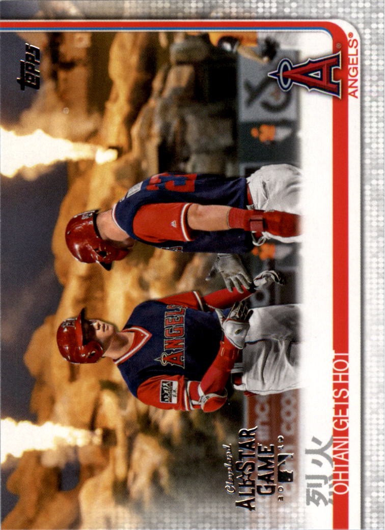 ゲームセンター・ゲームカード OHTANI/TROUT/RENDON/WALSH RELICS 2019 Topps Factory Set All Star Game #367 Shohei Ohtani Mike
