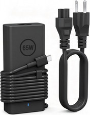 65W Power Adapter Charger for Dell Latitude 5520 5320 5310 5510 Supply Cord