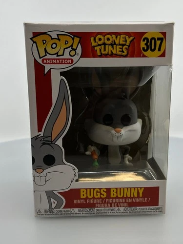 Funko POP! Animation Looney Tunes Bugs Bunny #307 Vinyl Figure DAMAGED BOX
