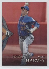 2014 Bowman Platinum Ruby Matt Harvey #16 h3a