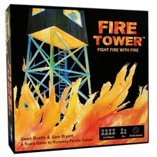 Fire Tower Board Game Standard Edition - Fight fire with fire in This Fast pa...