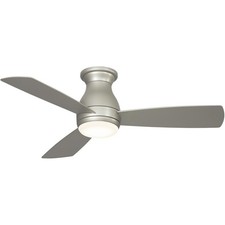 Fanimation Fans FPS8332BBNW Hugh 44 44 inch Brushed Nickel Fan-Uni