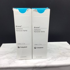 Lot Of 2 Coloplast 120105 Brava Adhesive Remover Spray 1.7 Oz EXP. 2027