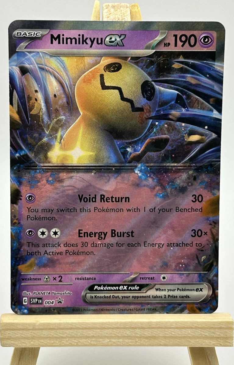 Mimikyu Ex 004 Sv: Scarlet & Violet Promo Cards for sale | eBay