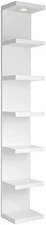 Versatile 7 Tier Wall Shelf Unit,White Lack Wall Shelf,Display Floating Shelf...