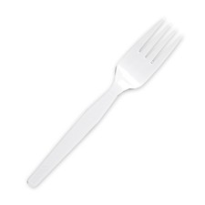 Heavyweight White Plastic Forks Pack of 100 