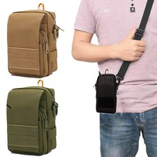 Tactical Molle Crossbody Bag Shoulder Sling Travel Casual Waist Bag Chest Pack