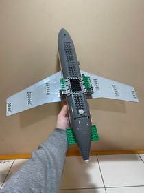 LEGO CITY Cargo Plane Set 7734 Incomplete Build Parts Lot Only 2008