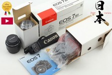 2 Lens  MINT in BOX   Canon EOS 7 Kit Film Camera EF 50mm f.18 II 28-105mm JAPAN