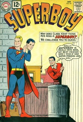 Superboy (1st Series) #94 GD; DC | low grade - January 1962 Pete Ross - w/Bag+Bo