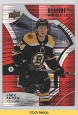 2021-22 Upper Deck Allure Rookies Red Rainbow Jack Ahcan #137 READ 1ai1