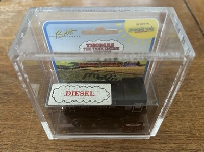92 Shining Time Wood Thomas Train Devious Diesel! Signed by Roy Wilson!