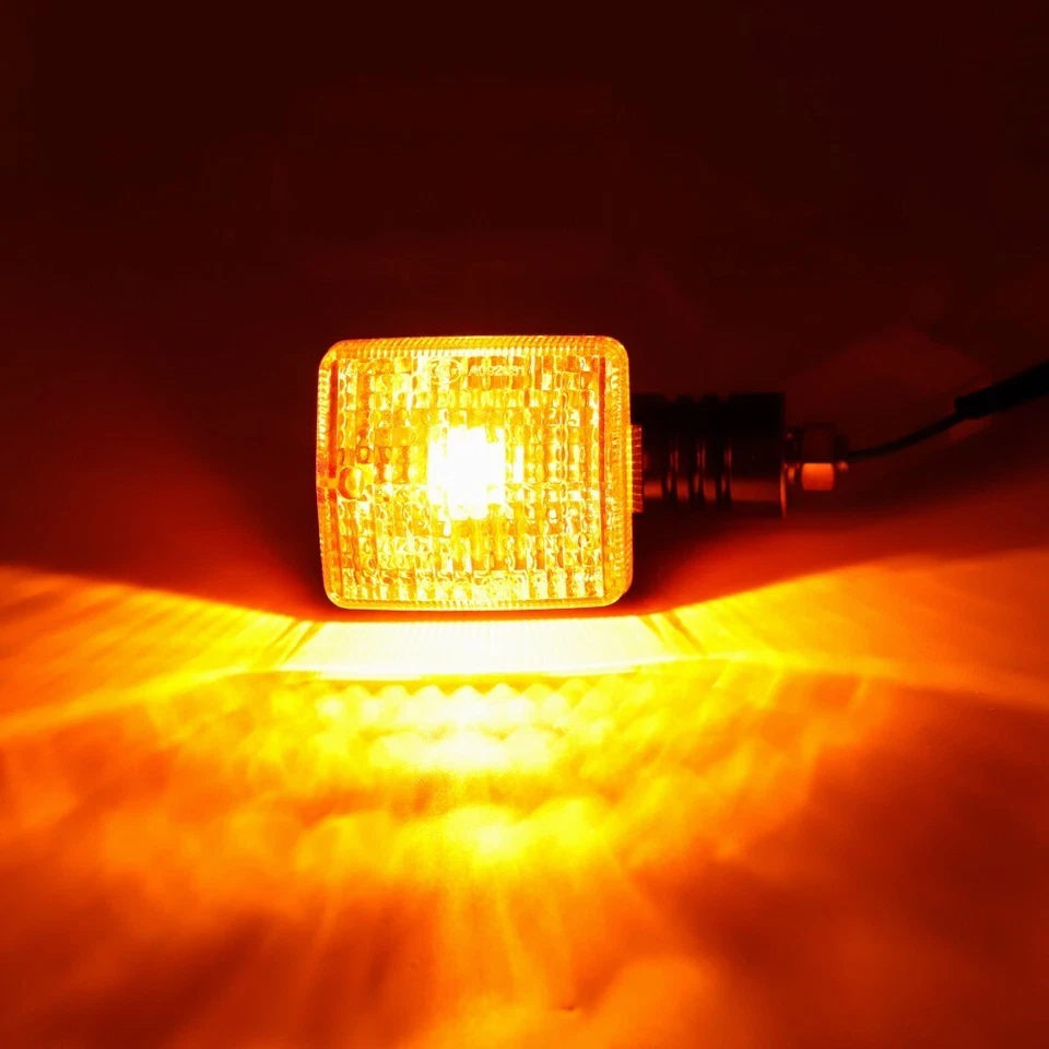 4X Turn Signal Indicator Lights for Honda XR250L 1991-1996 XR 650L 1993-2025 - Image 3 of 4