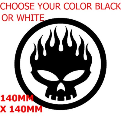 BIG VINYL STICKER DEVIL SKULL PUNISHER CAR HARLEY BIKE SCOOTER UTE 4WD HELMET R1