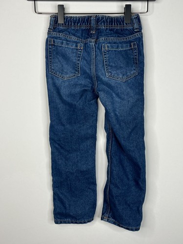 Old Navy Jeans Baby Boys 4 Kids Straight Leg Denim Pants Blue Casual School Fall - Picture 4 of 16