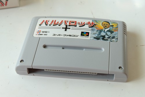 Barbarossa/バルバロッサ für Nintendo Super Famicom/SNES mit Box + Handbuch (Sammy, 1993) - Bild 4 von 8