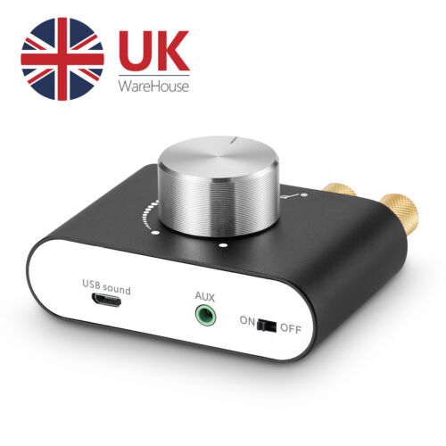 Nobsound NS-01G Pro Mini Bluetooth 5.0 Power Amplifier Wireless Audio Receiver - Picture 1 of 12
