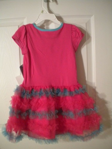 Girls Disney Doc McStuffins Pink Tulle Dress - Size 4 - Picture 2 of 2