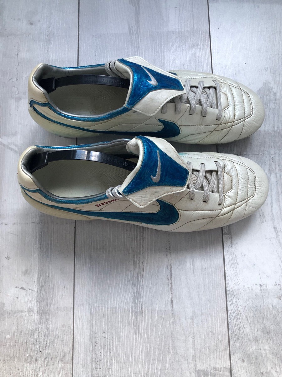 Nike Tiempo Legend Air Zoom White ID Football Soccer Cleats
