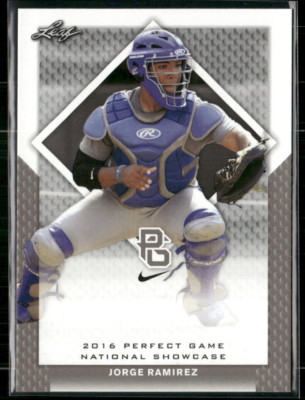 Jorge Ramirez 2016 Leaf Perfect Game #32