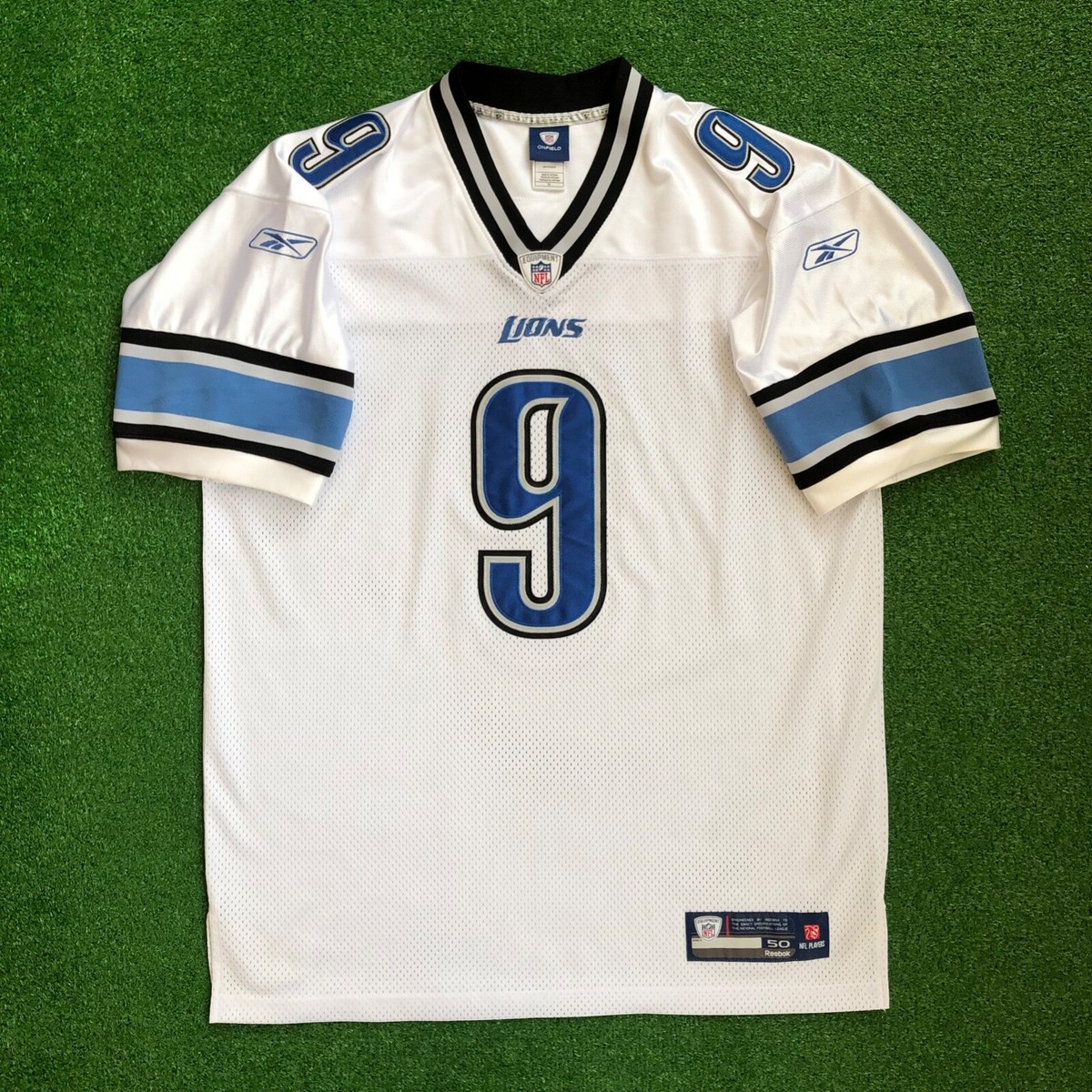 2010 Matthew Stafford Detroit Lions Authentic Reebok NFL Jersey