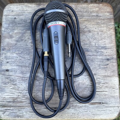 Sony F-V410 Cardiod Dynamic Vocal Microphone Works Great