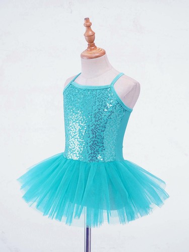 Niña Gimnasia Ballet Vestido Niños Leotardo Tutú Falda Bailarina Disfraz - Imagen 44 de 106