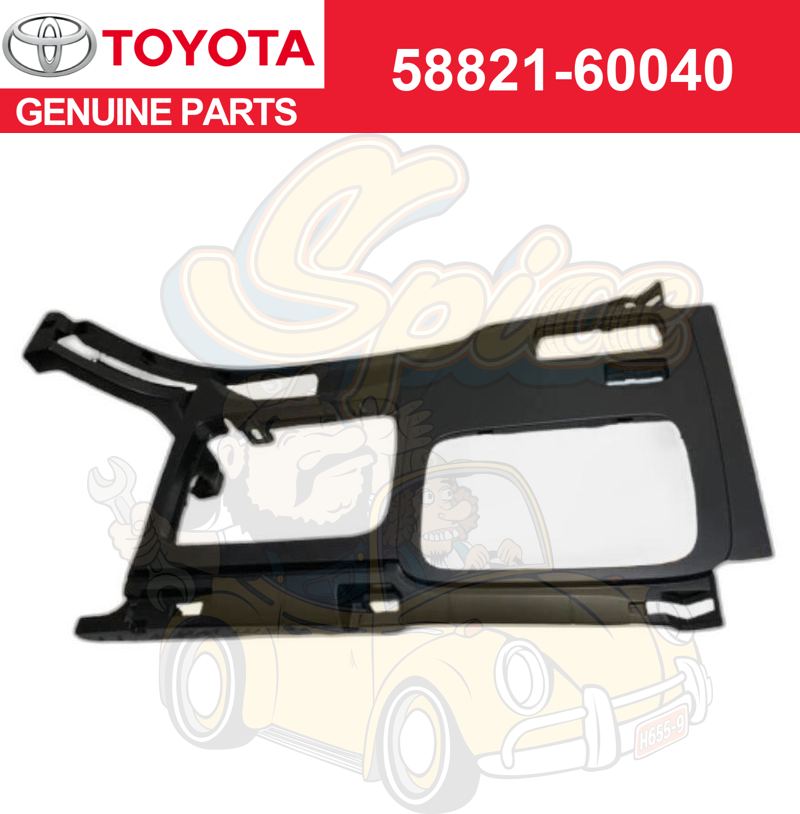 Toyota Genuine LAND CRUISER PRADO PANEL CONSOLE UPPER 58821-60040