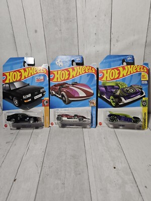 Hot Wheels Brand Mattel - '87 AUDI , Braille Racer, And Experimotors Series Lot