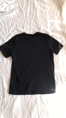 adidas Casual T-Shirts Top Size M Womens Grey Logo Short Sleeve - Picture 2 of 5