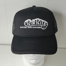VTG Roll Rite Electric Tarp Systems Mesh Trucker Hat Semi Truck Snapback Cap