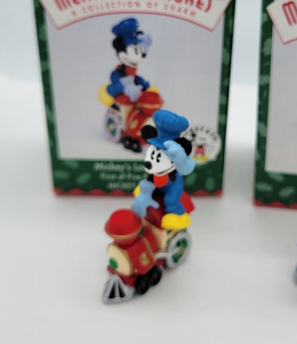 Hallmark Mickey's Express Merry Miniatures Tren Juego de 4 - Fechado 1998 - Nuevo - Imagen 2 de 5