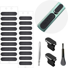 Phone Speaker Dustproof Stickers Protector, Mesh Speaker anti Dust Adhesive Cove