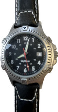 Herren-Armbanduhr Klassisches Design Mit Lederarmband