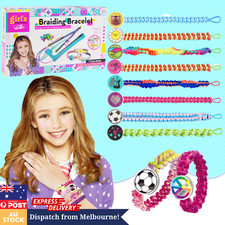 Birthday Girls Friendship Bracelet Making Kit Arts Crafts Gift Set DIY Maker -AU