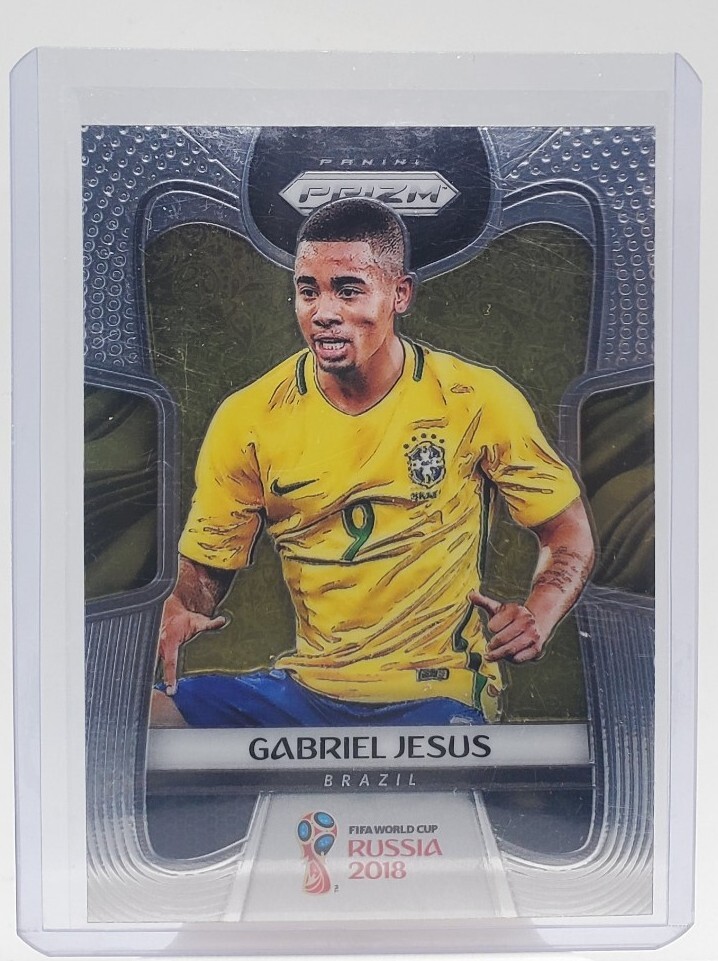 2018 Prizm World Cup Gabriel Jesus Rookie RC #32 - Brazil