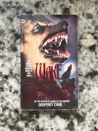 WAKE OF THE WEREWOLF by Geoffrey Caine | Diamond Horror Paperback (1991) - Picture 1 of 4
