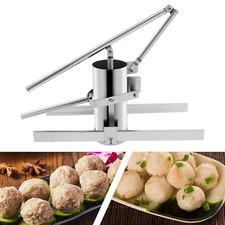 11 Holes Manual Meatball Making Machine Commercial Meatball Processing Machine