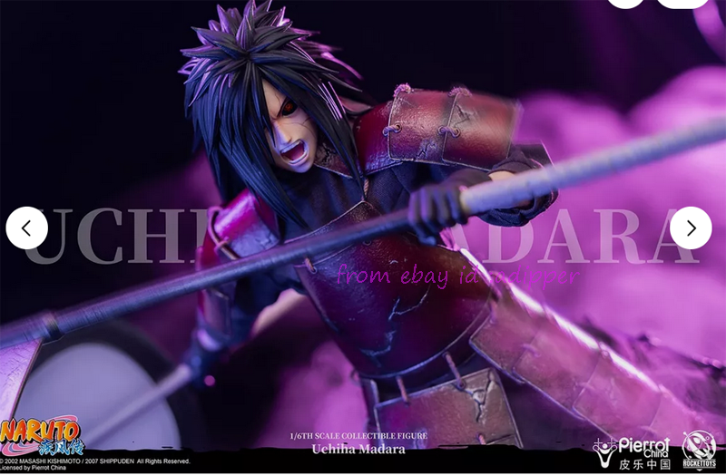 Perfect Rocket Toys Roc-005 1/6 Uchiha Madara Action Figure In