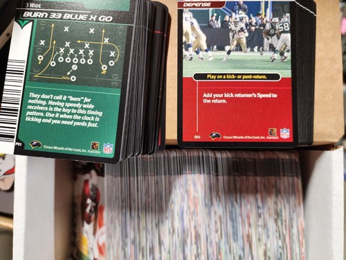 WOTC NFL SHOWDOWN 2003 300 JUEGO SIN LÁMINA SOLO INCLUYE 70 JUGADAS 50 ESTRATEGIA - Imagen 3 de 4