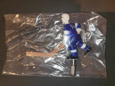 NEW CARROM PLAYER BLUE # 14 SHORT STICK HOCKEY (SEALED) BUBBLE AND DOME HOCKEY