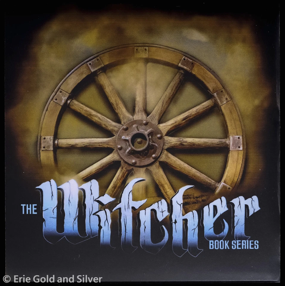 2021 $5 Niue The Witcher Blood of Elves 2 oz Silver Antiqued Coin in OGP - Image 4 of 4