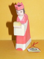 Ostheimer - Krippenfigur KöNig Rot - Nr. 41801 - H=13 Cm - Neu -