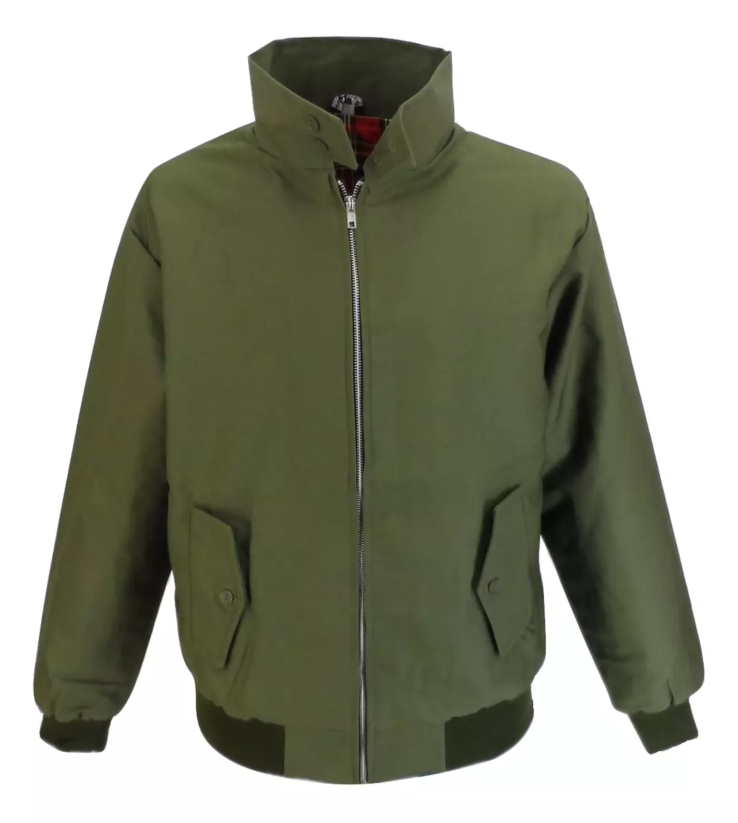 Ladies Classic Olive Green Retro Mod Jackets