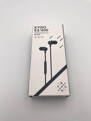 Kygo E2/400 Sports Earphones, Built-in Microphone Schwarz