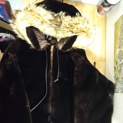 ハ*オ様 90s vintage real mouton half coat Vintage 1950s Brown Mouton Fur Jacket – ThisBlueBird