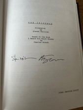 THE IRISHMAN FOR YOUR CONSIDERATION FYC SIGNED SCREENPLAY SCRIPT Martin Scorsese