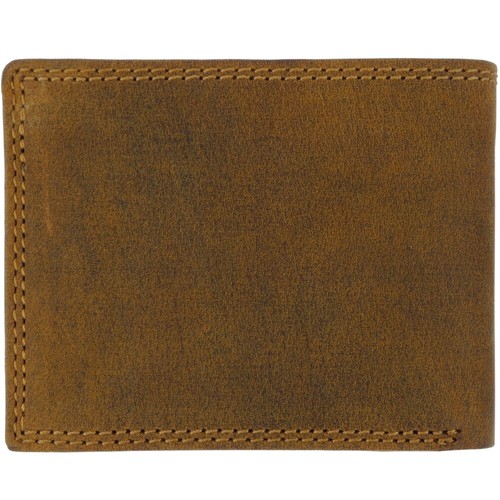 RFID Men's Wallet Genuine Leather Purse Money Bag Wallet - Picture 24 of 40