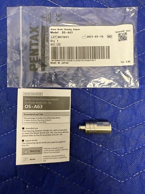 Pentax OS-A63 Water Bottle (OS-H5) Cleaning Adapter, OEM & NEW!!!