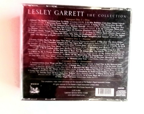 LESLEY GARRETT THE COLLECTION 3 CD BOX SET READERS DIGEST - Bild 4 von 4